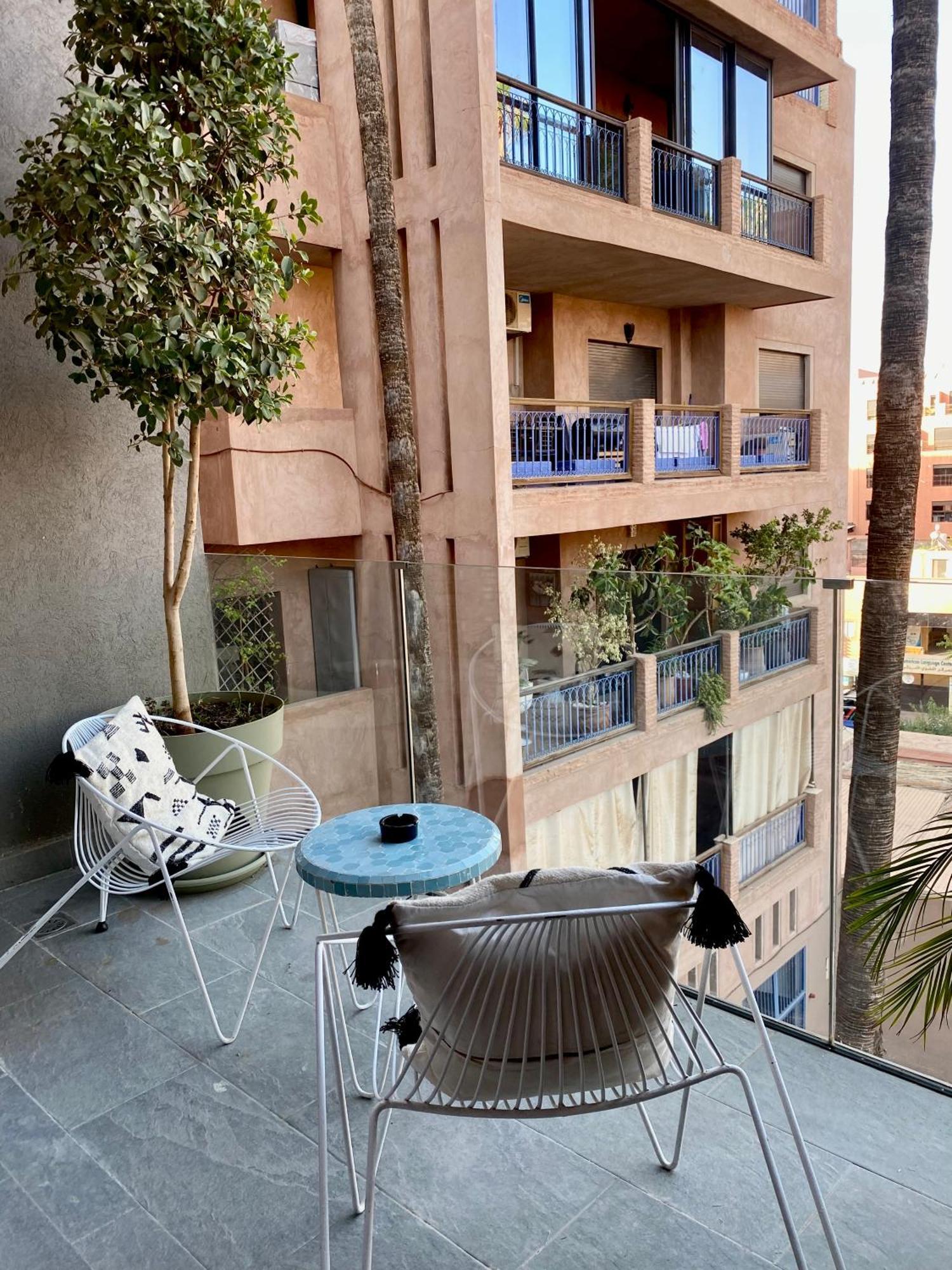 Rooftop Pool, Bright & Cozy Apartment In City Center Marrakesh Esterno foto